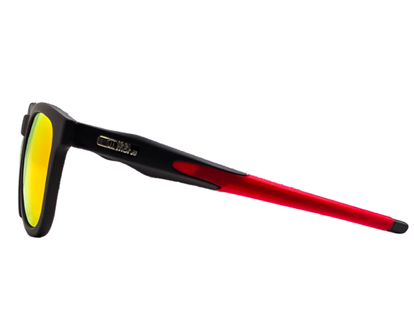 LUA (Matt Black-Red, Polarized Lens)