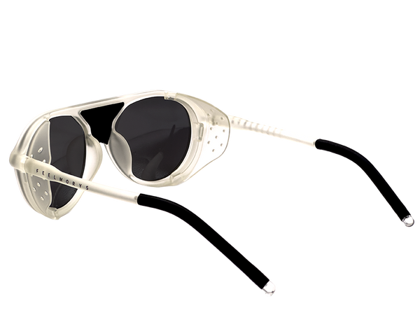MARO (Matt Clear Black, Polarized Lens)