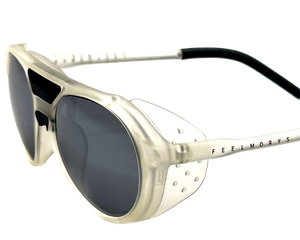 MARO (Matt Clear Black, Polarized Lens)