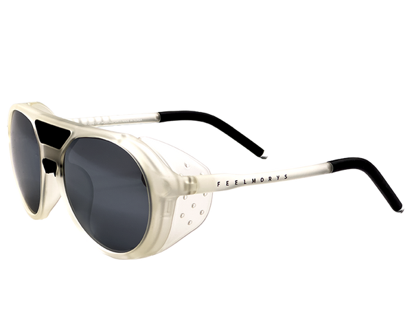 MARO (Matt Clear Black, Polarized Lens)