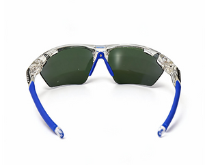 DARA Running Sunglasses, Crystal Blue (Officially Drenched)