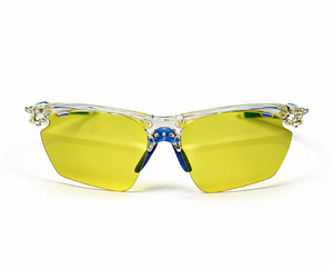 DARA Running Sunglasses, Crystal Blue (Officially Drenched)