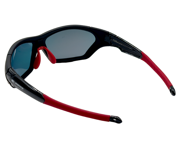 RUDA (Black Red, Polarized Lens)