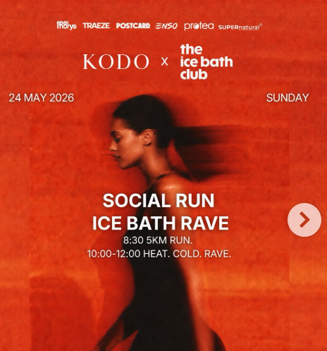 Social Run + Ice Bath Rave